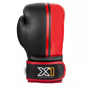 Guantes de Boxeo de Cuero de Alta Calidad con Cordones y Diseño Sublimado, Absorbentes de Humedad, Unisex - Product Image 1
