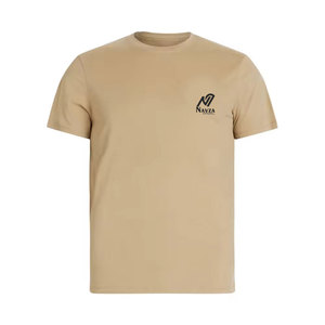 เสื้อยืดสมาร์ทฟิตสีตามสั่งสำหรับผู้ชาย เสื้อยืดสมาร์ทฟิตระบายอากาศได้ดีสำหรับผู้ชาย เสื้อยืดสมาร์ทฟิตใส่สบายสำหรับผู้ชาย - Product Image 1