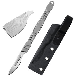 Lames de scalpel chirurgical de haute qualité en acier au carbone, à bord tranchant, taille personnalisable, manche de scalpel jetable, vente chaude, suture - Product Image 1