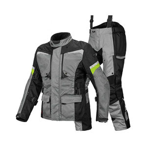 Traje de Motociclismo Cordura Personalizado con Logotipo OEM, Chaqueta y Pantalones de Carreras Impermeables de Secado Rápido con Protección - Product Image 4