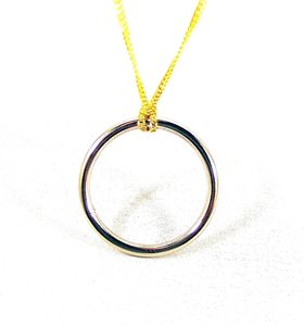 Nœud de chaîne de tour de magie |   Anneau en acier pour retenir la chaîne |   Instructions pour l'illusion de close-up |   Accessoires magiques de taille unique, adaptés aux débutants - Product Image 3