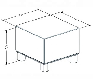 Précision 0.002mm <span class=keywords><strong>Erowa</strong></span> ER-009226 support en laiton Uniblank pour HE-E06449 d'usinage CNC Edm - Product Image 3