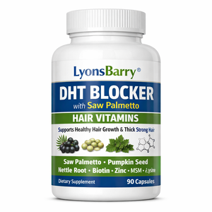 Bloqueur de DHT avec vitamines capillaires au palmier nain favorisant une croissance saine des cheveux et des cheveux épais et forts – 60 capsules - Product Image 3