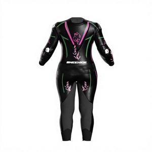 Traje de Motociclismo Profesional para Mujer, Equipo de Seguridad para Motocicleta, Mono de Cuero Vacuno/Canguro, Nivel 2 de Protección CE - Product Image 2