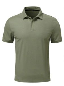 เสื้อโปโลผู้ชายผ้าฝ้ายแขนสั้นทรงปกติ คุณภาพดี รับผลิตตามแบบ OEM พร้อมสกรีนโลโก้และปรับขนาดได้ - Product Image 6