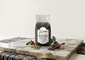 Café Robusta Tostado Premium en Polvo 1kg PT Exim Indotim Larga Vida Útil Empaque a Granel Polvo para Espresso de Fábrica - Product Image 1