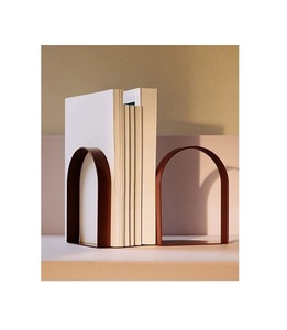 Porte-livres contemporains en métal robuste pour l'organisation de la bibliothèque à domicile et du bureau - Product Image 3