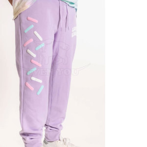 กางเกงจ็อกเกอร์ผ้านุ่มระบายอากาศสไตล์ลำลองกางเกงพิมพ์ลายพัฟแบบกำหนดเอง - Product Image 4