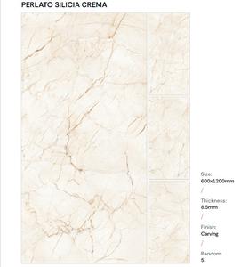 Carreaux de sol et de mur en porcelaine de haute qualité, aspect marbre brillant, poli et émaillé, 600x1200 mm, pour salle de bain et salon - Product Image 5