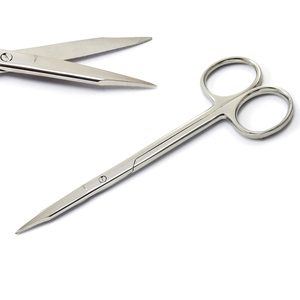 ชุดกรรไกรผ่าตัดทางทันตกรรมสแตนเลสสตีล 3 ชิ้น ยี่ห้อโกลด์แมนฟ็อกซ์ แบบตรง แบบโค้ง และแบบโค้งสองด้าน สำหรับตัดเยื่อและผ่าตัด - Product Image 3