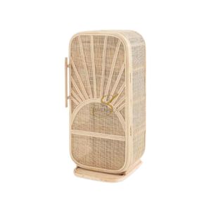 Le réfrigérateur jouet en rotin Freezie – un élément magnifiquement conçu pour notre collection de jouets faits à la main - Product Image 3