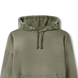 Customized <b>Men's</b> Heavyweight Vintage Sun Faded Acid Wash Hoodies 100% Cotton <b>Pullover</b> Oversized Embroidered Sun Faded Hoodies - Product Image 3