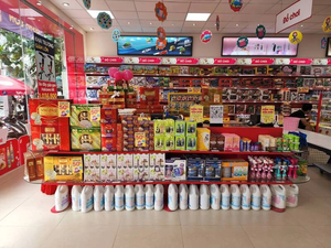 Metal Checkout Counter with <b>Storage</b> Shelf Retail Cashier Desk Vietnam OEM Service Available ADONG A58 - Product Image 5