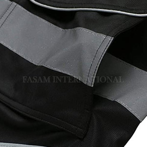 Gilet de sécurité de style nouveau pour usage extérieur, col en V, faible MOQ, gilet de sécurité personnalisé, gilet de sécurité réfléchissant - Product Image 3