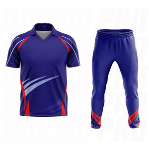 Maillot de cricket personnalisé, design d'uniforme d'équipe, prix bas, nouvel uniforme de cricket sublimé, qualité supérieure, respirant - Product Image 5