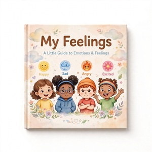 Libros de Cuentos Infantiles Ecológicos Personalizados a Todo Color con Tapa Dura, Impresión de Libros para Niños - Product Image 1