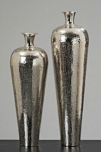 <b>Unique</b> Hollow Carved Gold Metal <b>Vases</b> Modern Geometric Flower <b>Vase</b> Set for Luxury Living Room Tabletop Home Decoration - Product Image 3