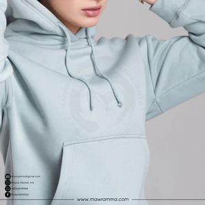 Sudadera con Capucha de Alta Calidad 100% Algodón, Estilo Urbano, con Logotipo Personalizado, Estampado Gráfico, Sudadera de Invierno para Exteriores, Unisex, OEM, Gruesa - Product Image 3