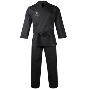 Tenue de karaté OEM pour homme en coton doux et respirant – Veste, pantalon et ceinture assortie – Fournisseur d'usine 2026 - Product Image 1