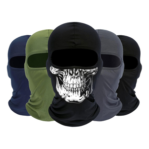 Pasamontañas Unisex de Color Sólido, Transpirable, Ligero, Estilo Deportivo para Adultos, Uso en las Cuatro Estaciones, 100% Poliéster - Product Image 1
