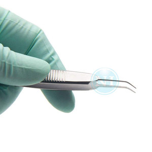 Instrumentos Quirúrgicos, Pinzas McPherson de 7.5mm con Mordazas Anguladas de Acero Inoxidable - Product Image 6