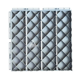 Dalles de terrasse modernes en PP IPE à 4 lames, à emboîtement double, 300x300mm, étanches, écologiques, faciles à assembler soi-même, garantie 5 ans - Product Image 4