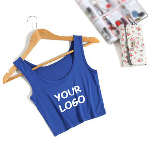 Custom Logo Women <b>Crop</b> Tank <b>Tops</b> Wholesale Sleeveless Sports Gym Fitness Yoga <b>Tops</b> Private Label Summer Casual Vest Manufacturer - Product Image 4