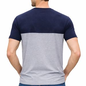 T-shirt homme col rond, qualité supérieure, look élégant, style décontracté parfait, confortable pour la course à pied, la gym et le fitness. - Product Image 2