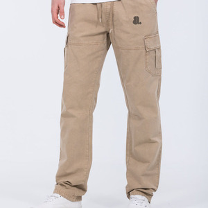 Pantalones Cargo para Hombre, 100% Algodón, Ecológicos, de Secado Rápido, Transpirables, Estilo Safari, Cierre con Cordón, Ligeros, de Color Sólido - Product Image 6