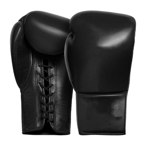 Top Selling Trendy Article Boxing Lace Up <b>Gloves</b> New Leather Made Full Finger Boxing <b>Gloves</b> - Product Image 4