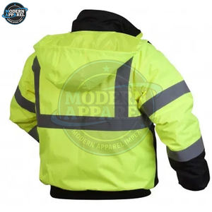 Chaquetas Reflectantes Unisex de Alta Visibilidad con Banda Reflectante para Hombre, Chaqueta Reflectante Impermeable para Hombre - Product Image 3