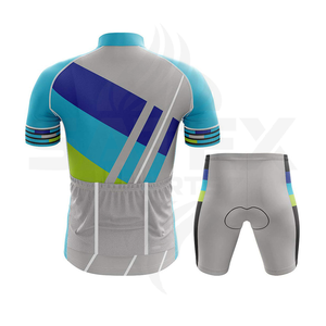Vêtements de cyclisme en promotion, prix de gros, uniforme de cyclisme sur mesure pour hommes, short de cyclisme, ensemble maillot et short de cyclisme - Product Image 3