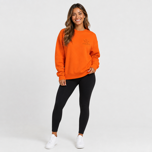 Sweat-shirt personnalisé pour femme, vêtements streetwear, sweat-shirt pour femme avec tissu léger, silhouette décontractée, texture douce - Product Image 4