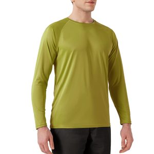 Chemises de bain pour hommes, été, UPF 50+, protection solaire UV, séchage rapide, plage, pêche, chemises d'eau, t-shirts pour hommes - Product Image 4