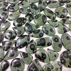 Lot de cabochons en jaspe Kambaba naturel, lot de pierres précieuses en jaspe Kambaba, lot de pierres précieuses en jaspe en gros pour la fabrication de bijoux - Product Image 4