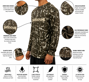Ropa de Pesca Profesional para Hombre, Impresión Digital por Sublimación, 100% Algodón Poliéster, Cuello Redondo, Ropa Deportiva, Camisetas de Pesca - Product Image 5