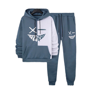 OEM Service Regular Fit Men's Hooded Printed Tracksuit Sports Wear Customized Design Color Team Wear Casual Sportswear Plus Size - Product Image 4