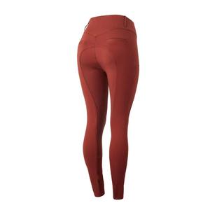 Pantalon d'équitation pour femme avec assise intégrale en silicone, fabriqué au Pakistan - Product Image 3