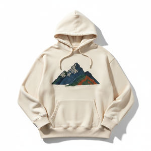 Sudadera con Capucha Ligera Personalizada, 400G, Felpa Francesa, Algodón Vintage, Lavado Ácido, Unisex - Product Image 2