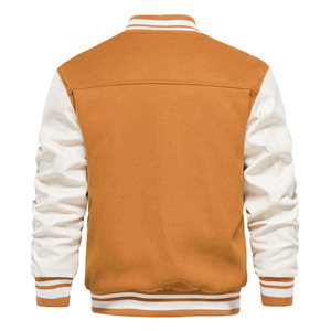 Private Label Wholesale Custom Logo Design Varisty <b>Jacket</b> for <b>Men</b> and <b>Long</b> Sleeves for Sportwear Quick Dry Varisty <b>Jacket</b> - Product Image 2