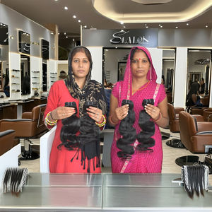 Best Quality Raw Indian Virgin Remy <b>Hair</b> Bundles Wavy Body Wave Weft Light <b>Color</b> Dyed Human <b>Hair</b> <b>Extensions</b> No Shedding No - Product Image 2