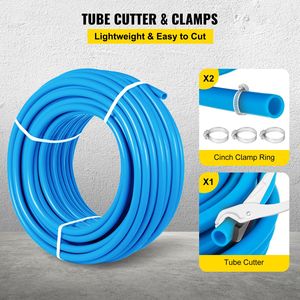 Tubo PEX Blu Senza Barriera Ossigenica 80-160 psi, 300ft, Flessibile per Impianti Idraulici, Tubi Acqua, Bobine, Tubo PEX da 1 Pollice - Product Image 6