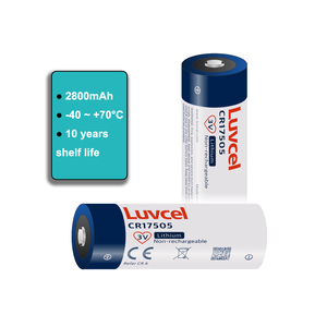Batterie au lithium non rechargeable Luvcel CR17505 3V 2800mAh Durée de vie de 10 ans - Product Image 1
