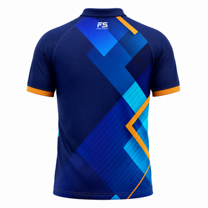 Custom Sublimated Men's <b>Sports</b> <b>Polo</b> Shirt Quick Dry Moisture Wicking Breathable Athletic Golf Tennis Team Uniform Jersey Top - Product Image 2