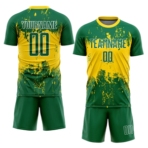 Conjunto de Uniforme de Fútbol Sublimado, Equipación Completa, Material de Poliéster Resistente - Product Image 1