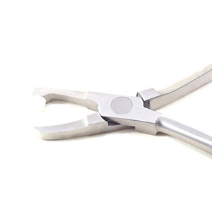 Pinzas de Dique de Goma Endodónticas Light Ivory Forceps 17.5cm de Acero Inoxidable, Pinzas Restauradoras Dentales Fabricadas en Pakistán Ariston CE - Product Image 1