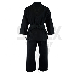 Conjuntos de Uniformes de Karate Personalizables Unisex - Ropa de Artes Marciales de Alta Calidad de Poliéster/Algodón de Secado Rápido y Transpirable para Adultos - Product Image 3