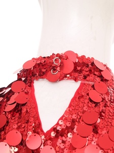 Body pour femmes Sublimation Sexy danse scène danse Performance porter formation Dancewear Sequin 70s Disco danse Costume - Product Image 5