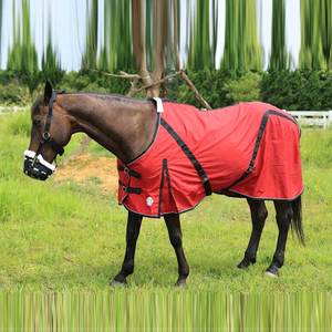 Top Rated Horse Fleece <b>Blanket</b> Turnout Rug Ripstop Fabric Anti-Bacterial Lining Outdoor Field Turnout Horse <b>Waterproof</b> Rug - Product Image 3