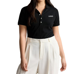 Short tricoté extensible ajusté pour femme, tendance, avec logo personnalisé, en coton et maille, pour le golf, le tennis, les tenues décontractées d'été et les uniformes. - Product Image 6